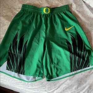 Authentic Nike Oregon Basketball shorts
